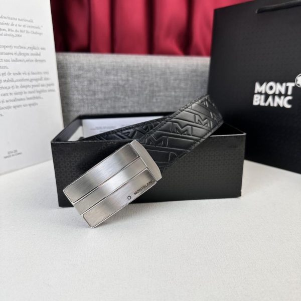 replik,replica,schmuck,1:1,beste,ohrringe,ring,Repliken Montblanc neuer, 3,5 cm breiter Herrengürtel