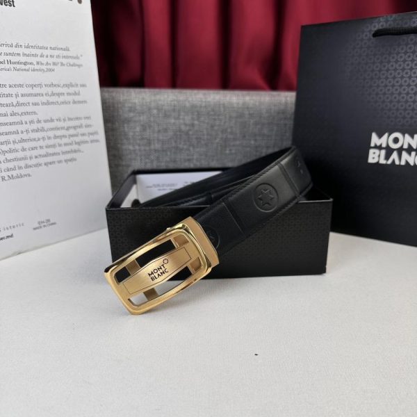 replik,replica,schmuck,1:1,beste,ohrringe,ring,Repliken Montblanc neuer, 3,5 cm breiter Herrengürtel