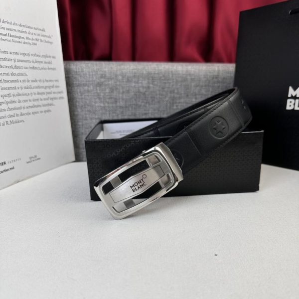 replik,replica,schmuck,1:1,beste,ohrringe,ring,Repliken Montblanc neuer, 3,5 cm breiter Herrengürtel