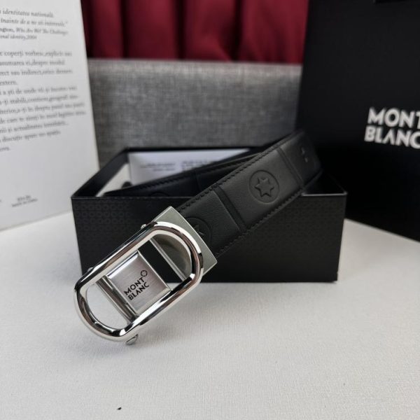 replik,replica,schmuck,1:1,beste,ohrringe,ring,Repliken Montblanc neuer, 3,5 cm breiter Herrengürtel