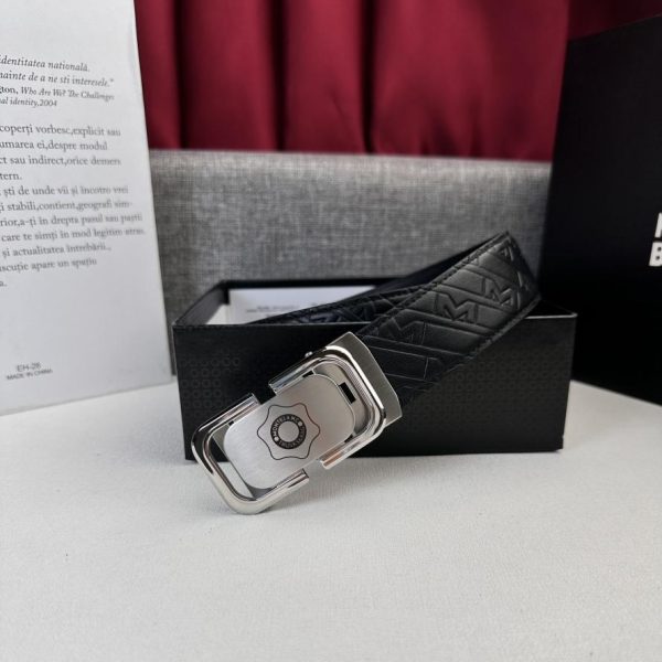 replik,replica,schmuck,1:1,beste,ohrringe,ring,Repliken Montblanc neuer, 3,5 cm breiter Herrengürtel