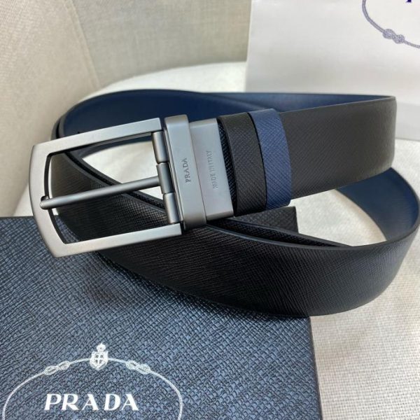 replik,replica,schmuck,1:1,beste,ohrringe,ring,Repliken PRADA Herrengürtel 3,4 cm breit