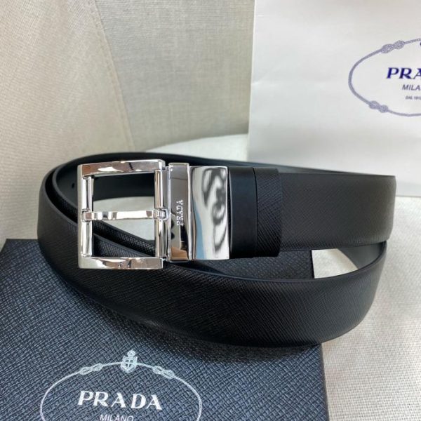 replik,replica,schmuck,1:1,beste,ohrringe,ring,Repliken PRADA Herrengürtel 3,4 cm breit
