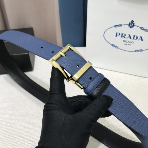 replik,replica,schmuck,1:1,beste,ohrringe,ring,Repliken Der neue Gürtel von PRADA ist 3,5 cm breit