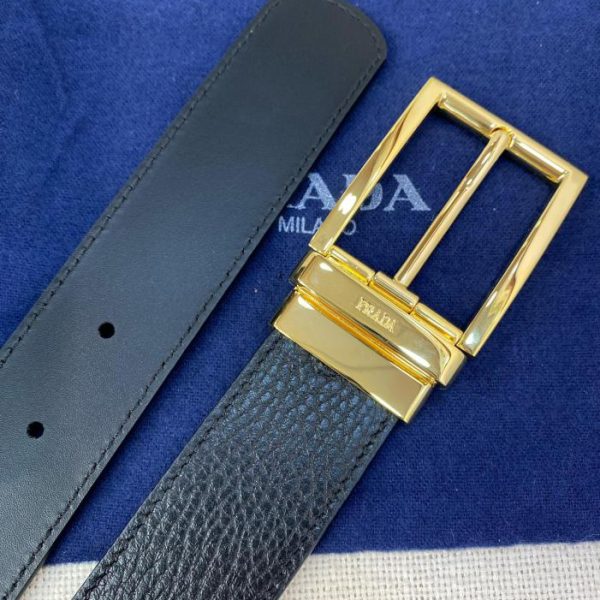 replik,replica,schmuck,1:1,beste,ohrringe,ring,Repliken PRADA doppelseitiger Gürtel 3,4 cm breit
