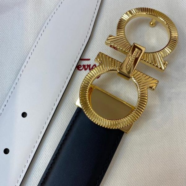 replik,replica,schmuck,1:1,beste,ohrringe,ring,Repliken Ferragamo NFC 3,5 cm Herrengürtel