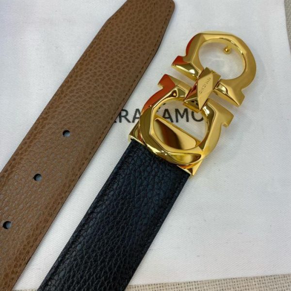 replik,replica,schmuck,1:1,beste,ohrringe,ring,Repliken Ferragamo NFC 3,5 cm Herrengürtel