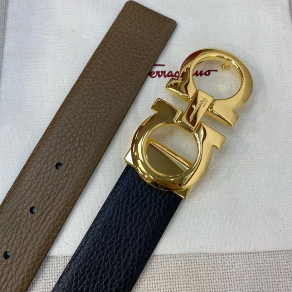 replik,replica,schmuck,1:1,beste,ohrringe,ring,Repliken Ferragamo NFC 3,5 cm Herrengürtel
