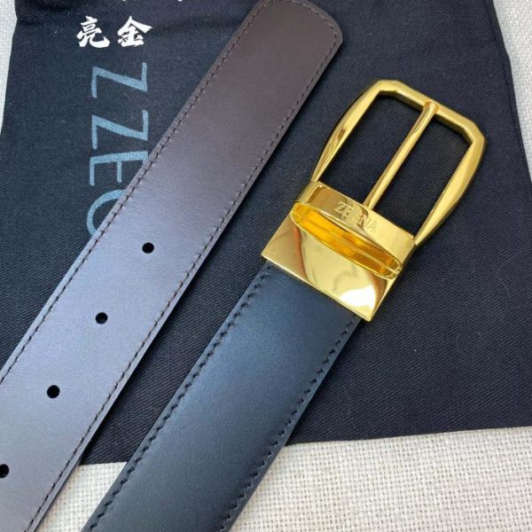 replik,replica,schmuck,1:1,beste,ohrringe,ring,Repliken Zegna Herrengürtel – Breite 35 mm