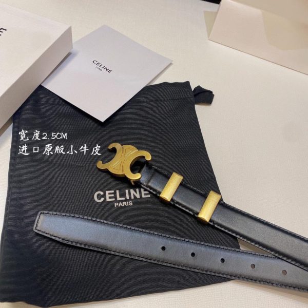 replik,replica,schmuck,1:1,beste,ohrringe,ring,Repliken Celine Gürtelbreite 2,5 mit originaler Goldschnalle