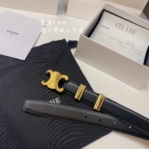 replik,replica,schmuck,1:1,beste,ohrringe,ring,Repliken Celine Gürtelbreite 2,5 mit originaler Goldschnalle