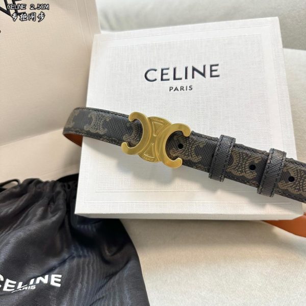replik,replica,schmuck,1:1,beste,ohrringe,ring,Repliken Celine Gürtelbreite 2,5 mit originaler Goldschnalle