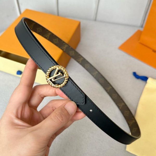 replik,replica,schmuck,1:1,beste,ohrringe,ring,Repliken LOUIS VUITTON S-Lock width 20mm women’s belt