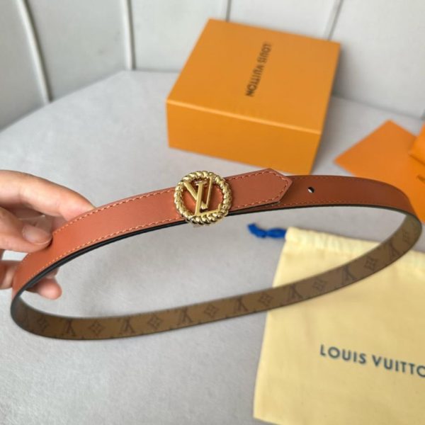 replik,replica,schmuck,1:1,beste,ohrringe,ring,Repliken LOUIS VUITTON S-Lock width 20mm women’s belt