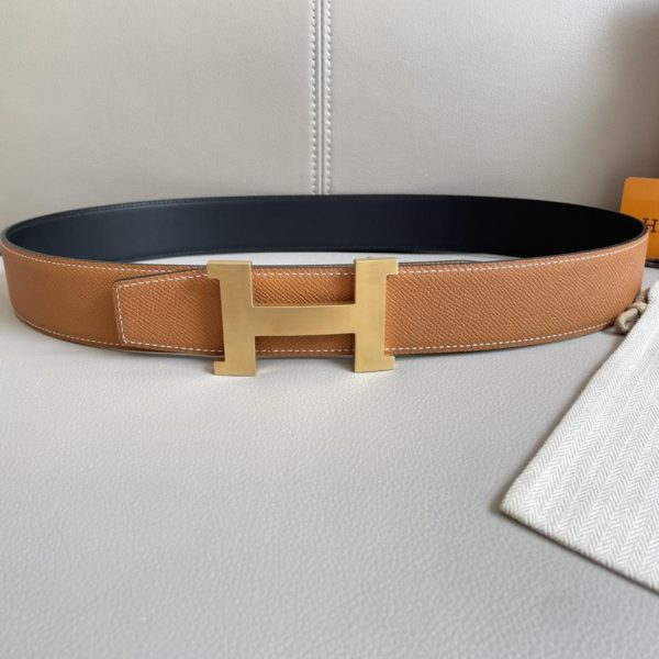 replik,replica,schmuck,1:1,beste,ohrringe,ring,Repliken Hermes double-sided leather belt 38mm