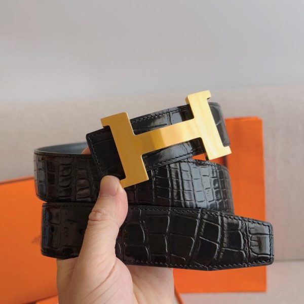 replik,replica,schmuck,1:1,beste,ohrringe,ring,Repliken Hermes double-sided leather belt 38mm