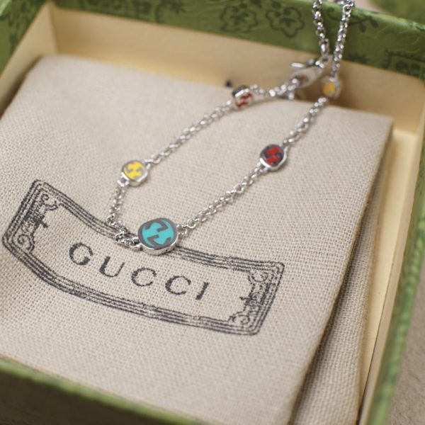 replik,replica,schmuck,1:1,beste,ohrringe,ring,Repliken Ineinandergreifendes Gucci-Doppel-G-Armband