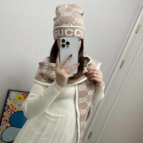 replik,replica,schmuck,1:1,beste,ohrringe,ring,Repliken Klassischer Anzughut von GUCCI! Mütze Schal