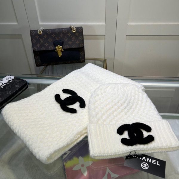replik,replica,schmuck,1:1,beste,ohrringe,ring,Repliken Chanel neues Set aus Mütze und Schal