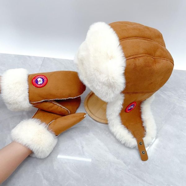 replik,replica,schmuck,1:1,beste,ohrringe,ring,Repliken CANADA GOOSE (Mütze, Kaninchenfellhandschuhe, zweiteiliges Set)