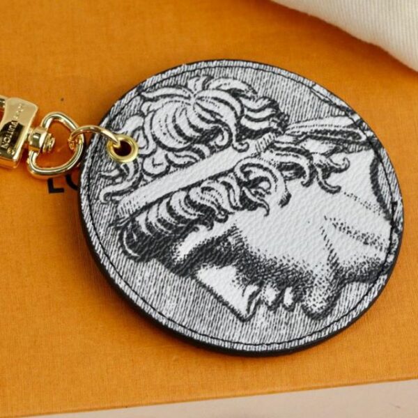 replik,replica,schmuck,1:1,beste,ohrringe,ring,Repliken LV runder Schlüsselanhänger, Serie Riesenpanda (978D)