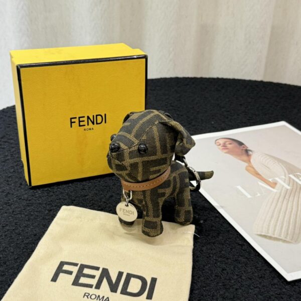 replik,replica,schmuck,1:1,beste,ohrringe,ring,Repliken Fendi Französische Bulldogge Anhänger Schlüsselanhänger Ornament