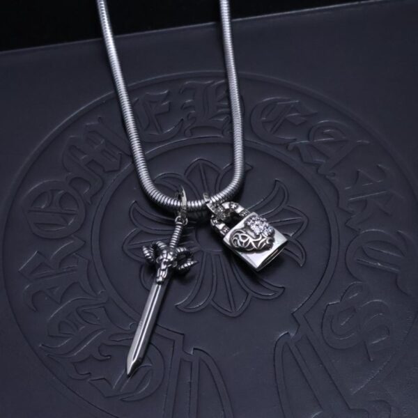 replik,replica,schmuck,1:1,beste,ohrringe,ring,Repliken Chrome Hearts ️Halskette (AF23)