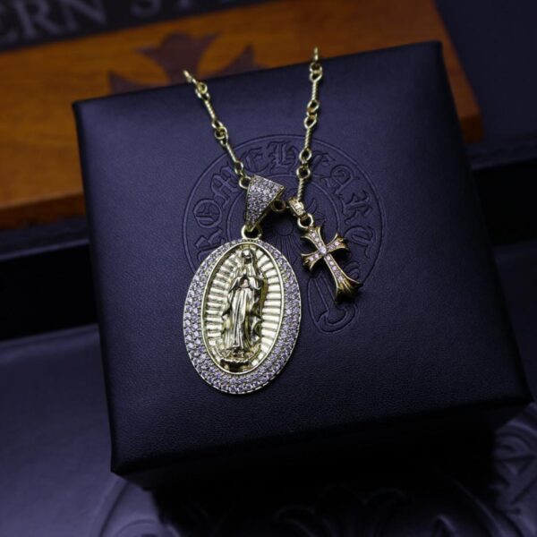 replik,replica,schmuck,1:1,beste,ohrringe,ring,Repliken Chrome Hearts ️Halskette (ECF8)