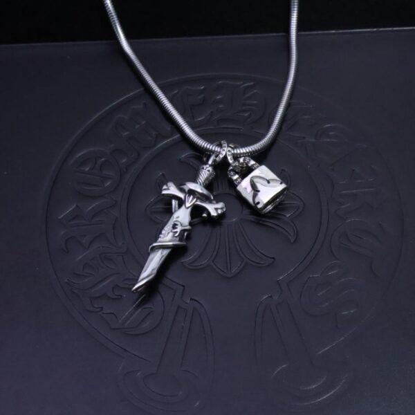 replik,replica,schmuck,1:1,beste,ohrringe,ring,Repliken Chrome Hearts ️Halskette(3515)