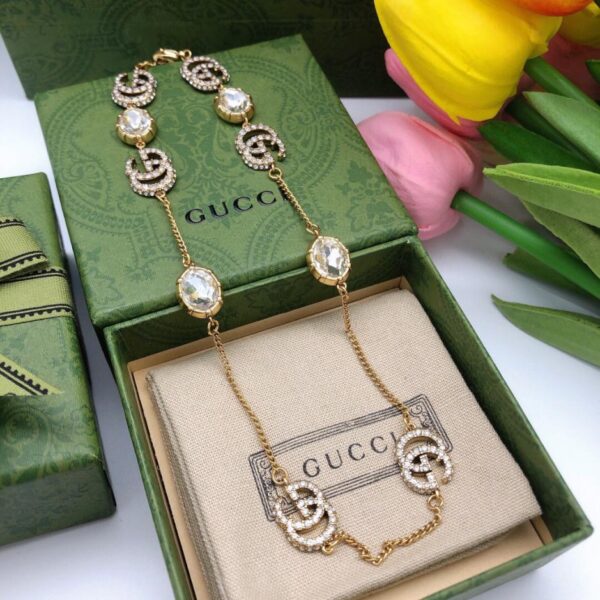 replik,replica,schmuck,1:1,beste,ohrringe,ring,Repliken Gucci Halskette 925 Sterling Silber Nadel (C105)