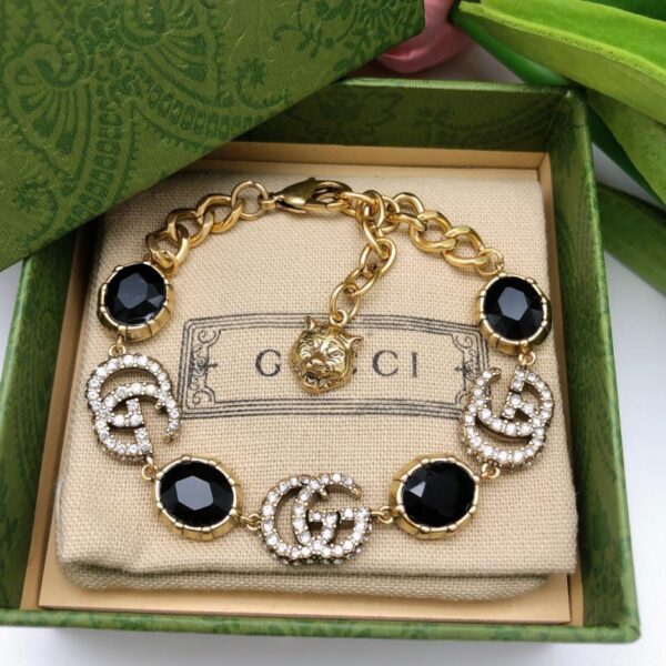 replik,replica,schmuck,1:1,beste,ohrringe,ring,Repliken Gucci Doppel-G-Armband (D00A)