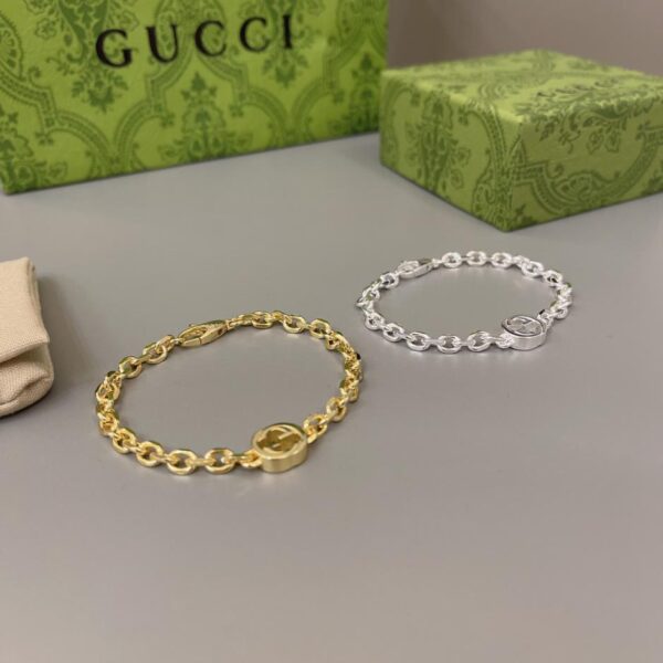 replik,replica,schmuck,1:1,beste,ohrringe,ring,Repliken Neue Armbänder der Gucci Interlocking-Serie in den Größen 18, 20, 22 (54E5)
