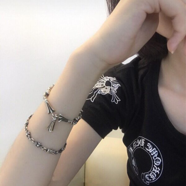 replik,replica,schmuck,1:1,beste,ohrringe,ring,Repliken Halskette mit kleinem Schwert „Chrome Hearts“.