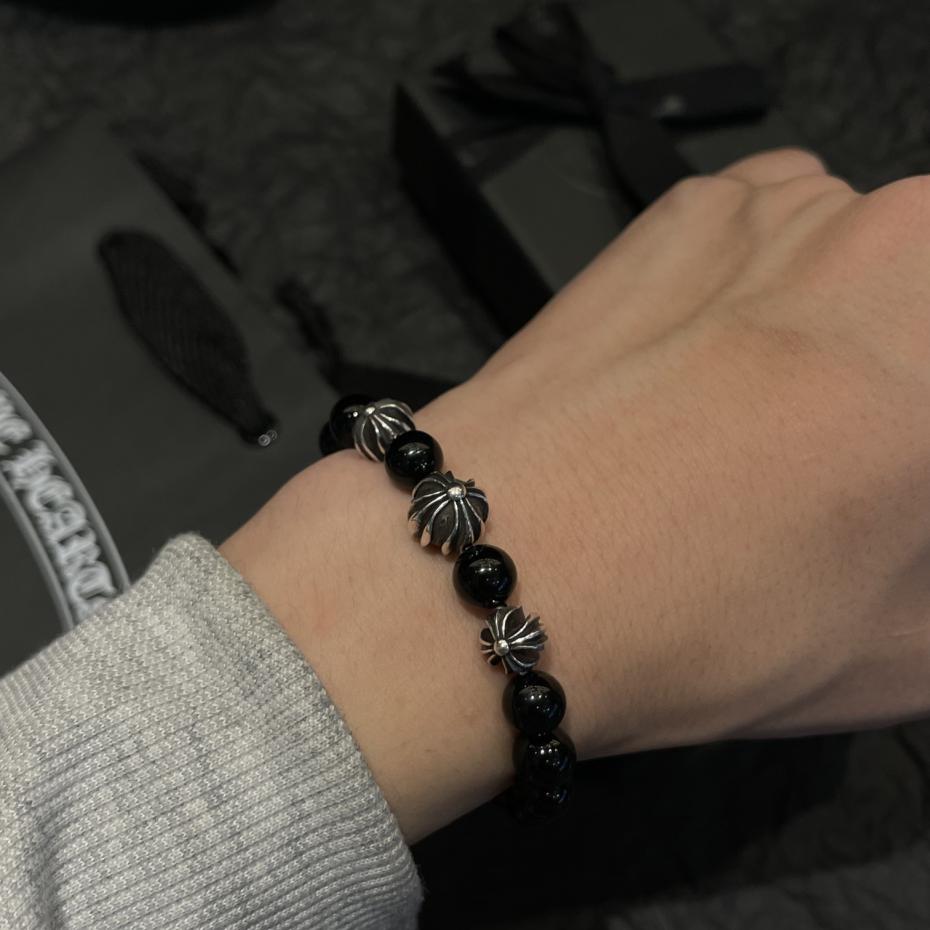 replik,replica,schmuck,1:1,beste,ohrringe,ring,Repliken Chrome Hearts 4 Silberperlen Obsidian Hand replik,replica,schmuck,1:1,beste,ohrringe,ring,Repliken Chrome Hearts 4 Silberperlen Obsidian Hand