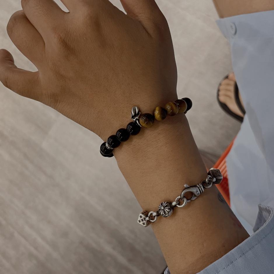replik,replica,schmuck,1:1,beste,ohrringe,ring,Repliken Chrome Hearts Armband aus schwarzem Onyx und Bernsteinstein replik,replica,schmuck,1:1,beste,ohrringe,ring,Repliken Chrome Hearts Armband aus schwarzem Onyx und Bernsteinstein