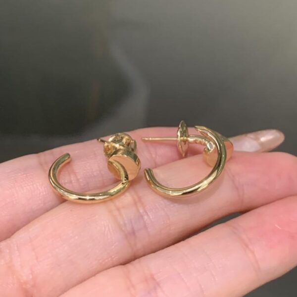 replik,replica,schmuck,1:1,beste,ohrringe,ring,Repliken Echte Aufnahme von Nägeln aus 18-karätigem Echtgold ohne Diamantohrringe (3192)