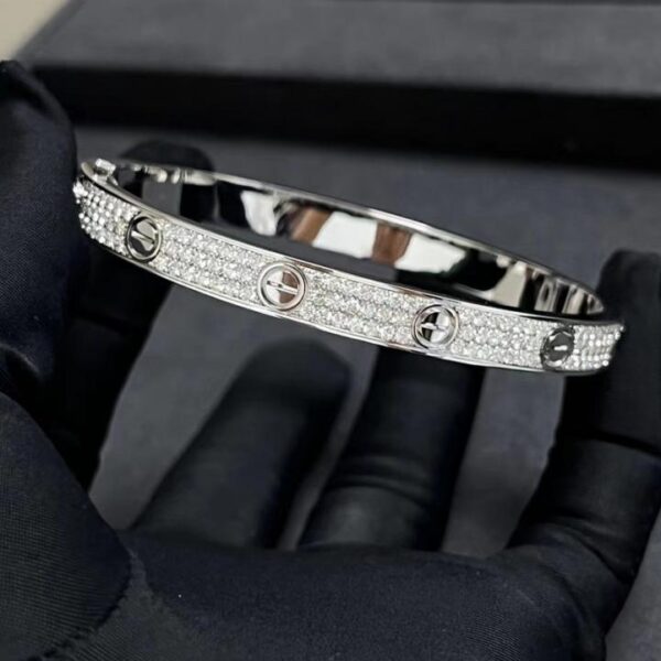 replik,replica,schmuck,1:1,beste,ohrringe,ring,Repliken Maßgeschneiderte breite Version des Schleierkraut-Armbands aus 18-karätigem Gold (3A43)