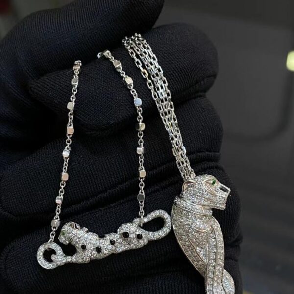 replik,replica,schmuck,1:1,beste,ohrringe,ring,Repliken Die erste Wahl von Cartier Leopard ist Volldiamant aus 18-karätigem Echtgold und echten Diamanten (C3ED).