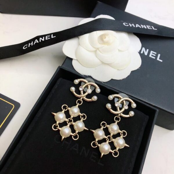 replik,replica,schmuck,1:1,beste,ohrringe,ring,Repliken Neueste Chanel-Brosche mit Buchstaben „CC“ voller Diamanten (7A3A)
