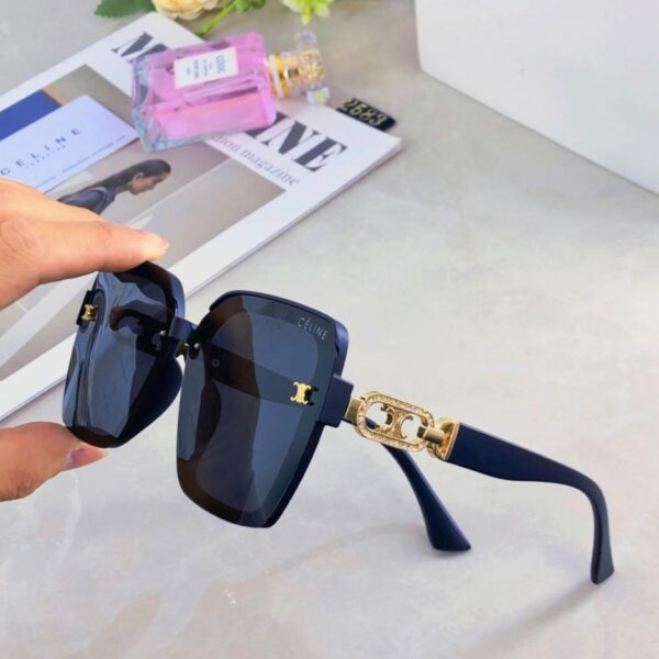 replik,replica,schmuck,1:1,beste,ohrringe,ring,Repliken Celine neue Arc de Triomphe Halbrahmen-Sonnenbrille