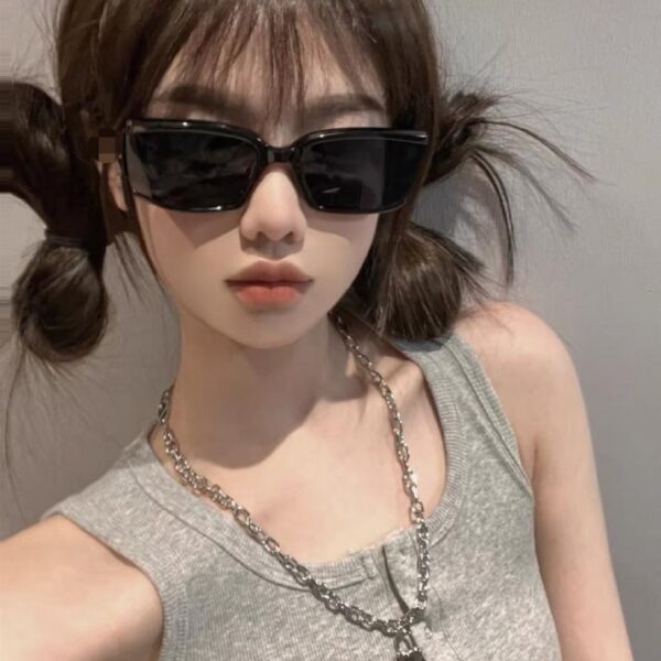 replik,replica,schmuck,1:1,beste,ohrringe,ring,Repliken GUCCI schwarze Sonnenbrille Damensonnenbrille