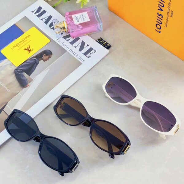 replik,replica,schmuck,1:1,beste,ohrringe,ring,Repliken Louis Vuitton neue Cat-Eye-Sonnenbrille, Sonnenbrille, Anti-UV-Sonnenschutz beim Fahren (C74B)