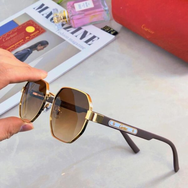 replik,replica,schmuck,1:1,beste,ohrringe,ring,Repliken Cartier neue Retro-Sonnenbrille