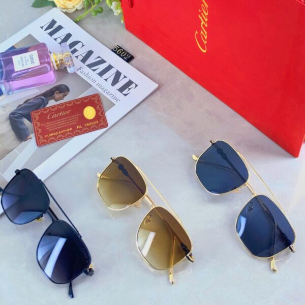 replik,replica,schmuck,1:1,beste,ohrringe,ring,Repliken Cartier Sonnenbrille Damen trendige High-End-Quadratbrille