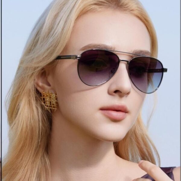 replik,replica,schmuck,1:1,beste,ohrringe,ring,Repliken GUCCI neue Sonnenbrille Pilotenbrille trendige Sonnenbrille (D247)