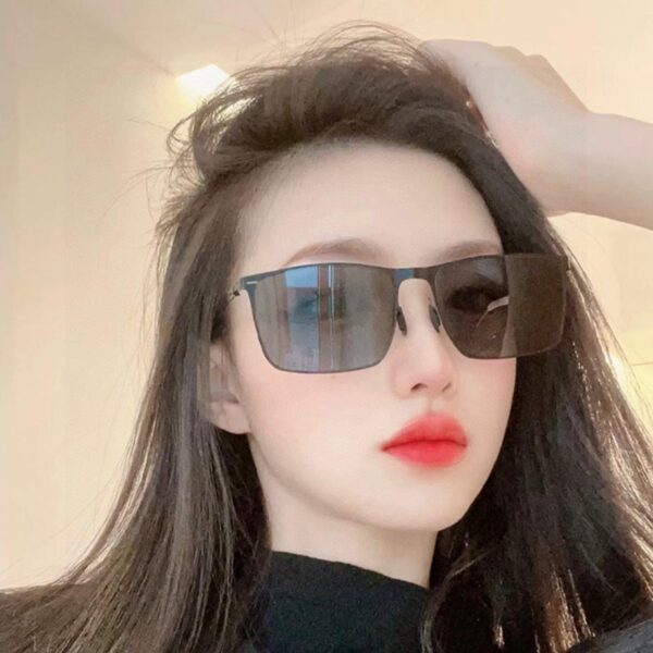 replik,replica,schmuck,1:1,beste,ohrringe,ring,Repliken GUCCI neue Herren- und Damen-Paar-Sonnenbrille, polygonale Sonnenbrille