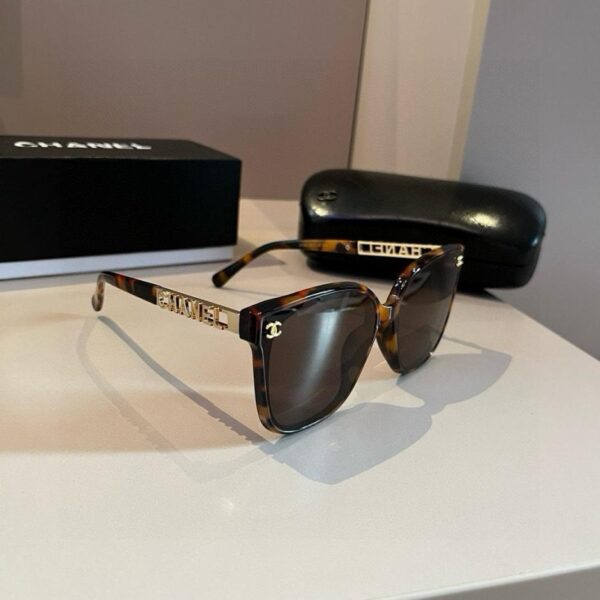 replik,replica,schmuck,1:1,beste,ohrringe,ring,Repliken CHANEL neue Sonnenbrille mit großem Rahmen, ultraklare Polaroid-Sonnenbrille