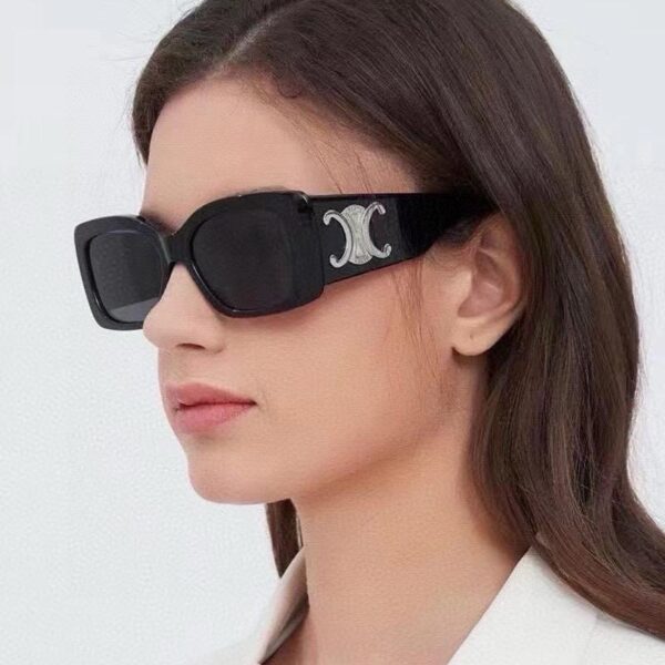 replik,replica,schmuck,1:1,beste,ohrringe,ring,Repliken Celines neue Damensonnenbrille mit großen Bügeln im High-End-Lady-Stil (237C)