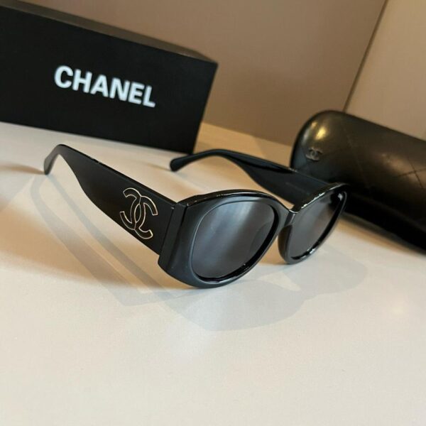 replik,replica,schmuck,1:1,beste,ohrringe,ring,Repliken Chanel schwarz-weiße Panda-Sonnenbrille
