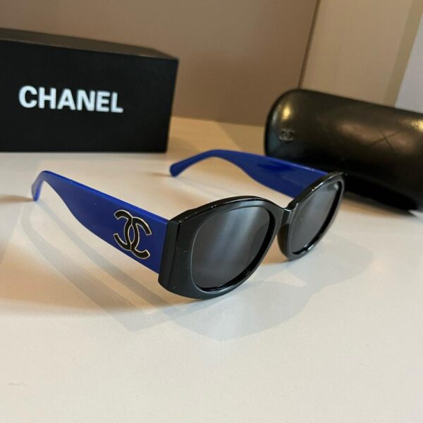 replik,replica,schmuck,1:1,beste,ohrringe,ring,Repliken Chanel schwarz-weiße Panda-Sonnenbrille